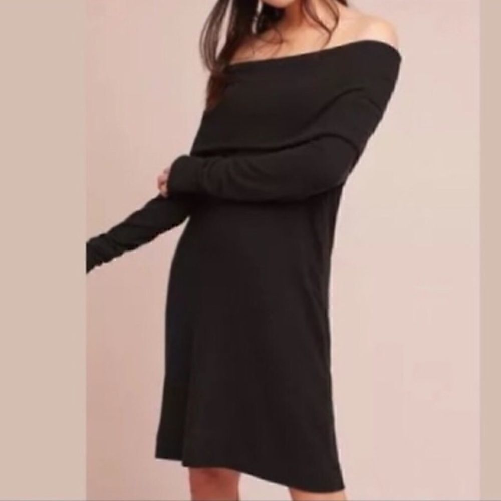 NWOT Black Knit Dress